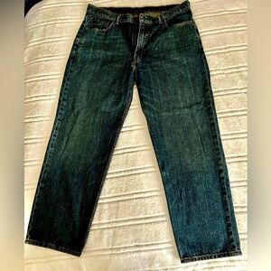 505 Levi Men’s Denim Straight Leg Jeans Dark Blue Wash 38 x 30​​​​​​
